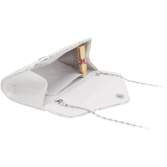 Clutch Purse Women's Evening Bag Wedding Party Envelope Handbag - Picture 4 of 7